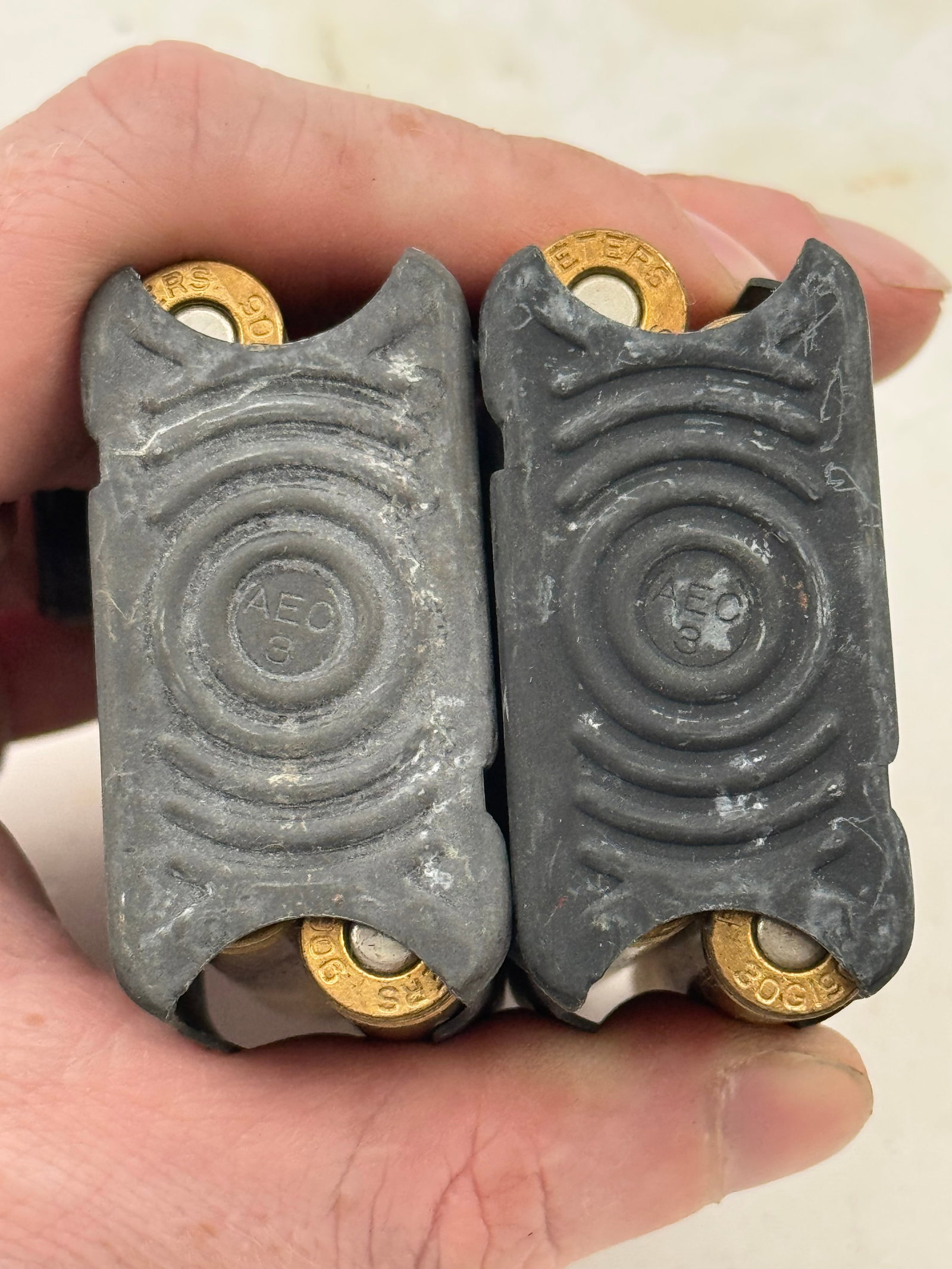 Rare 16rds. of .30-06 SPRG. 180gr. PETERS (PPE) Protected Point Expanding Bullet Ammo on Clips - 4