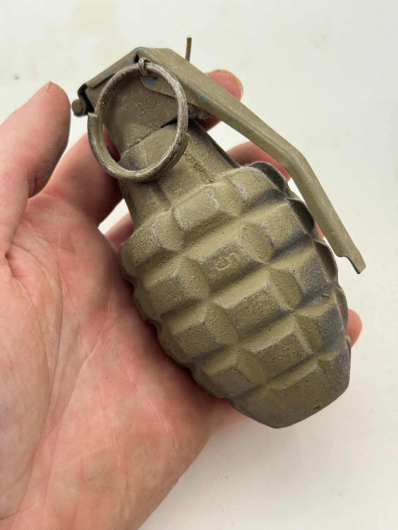 (1) Pineapple Grenade & (1) Lemon Grenade (Both real, both inert for training) - 4