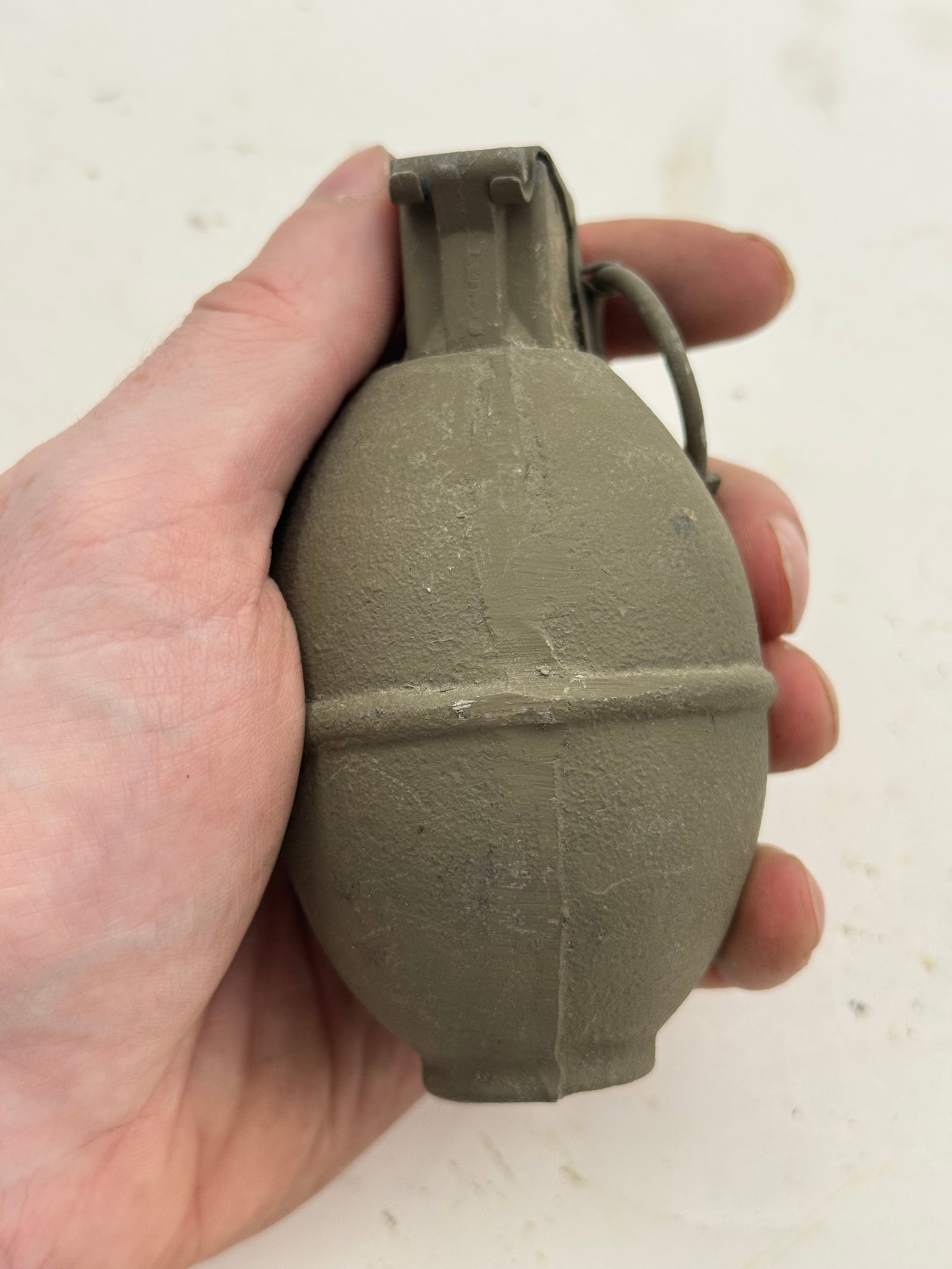 (1) Lemon Grenade & (1) Baseball Grenade (Both real, both inert for training) - 3