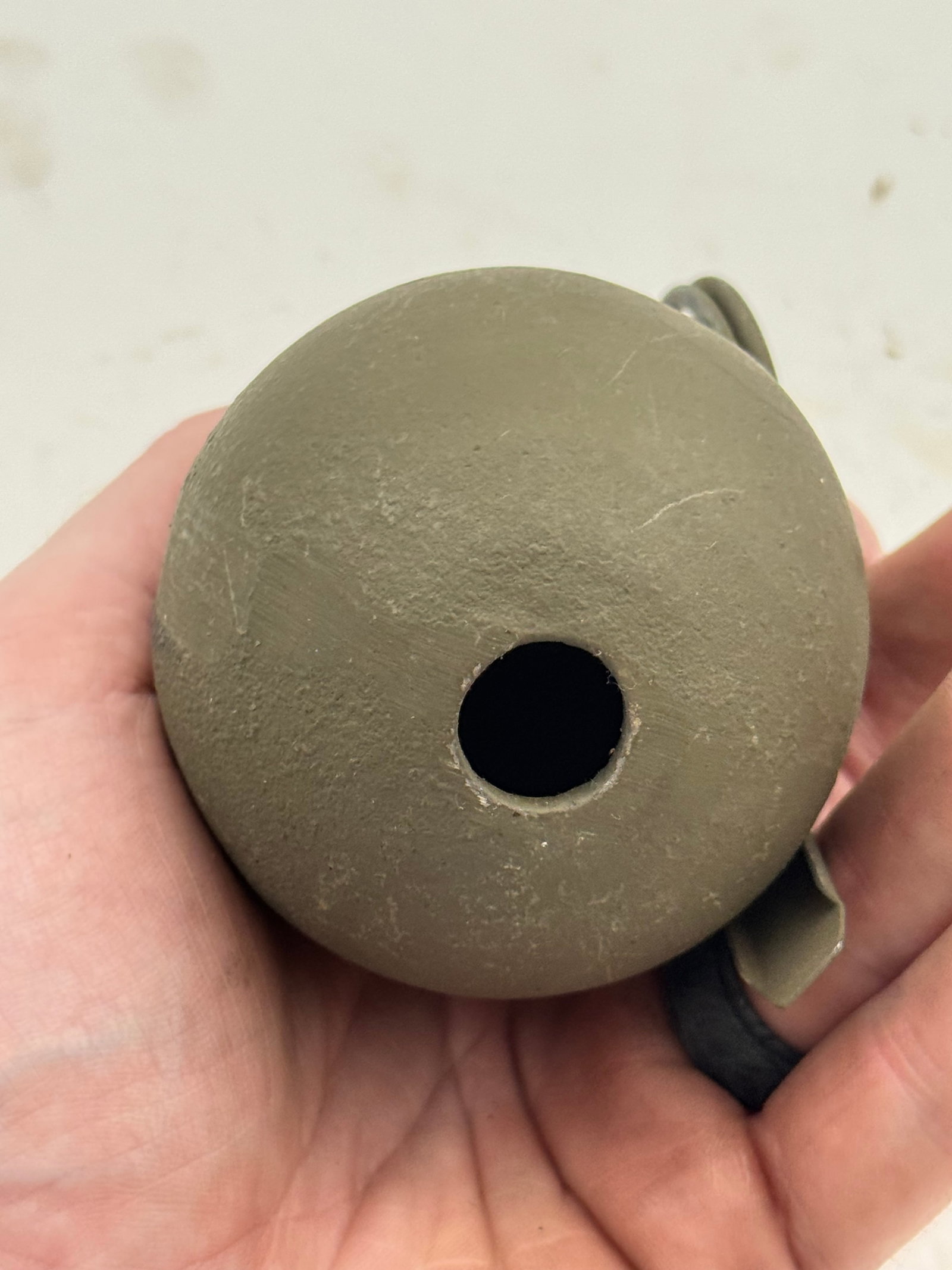 (1) Lemon Grenade & (1) Baseball Grenade (Both real, both inert for training) - 7