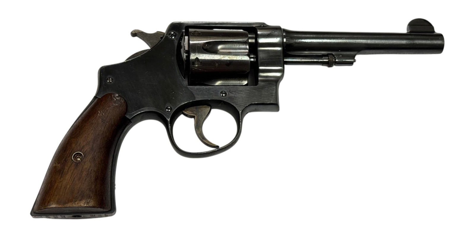 Excellent Matching GHS Inspected WWI Smith & Wesson U.S. Army M1917 .45 ACP Double Action Revolver - 2