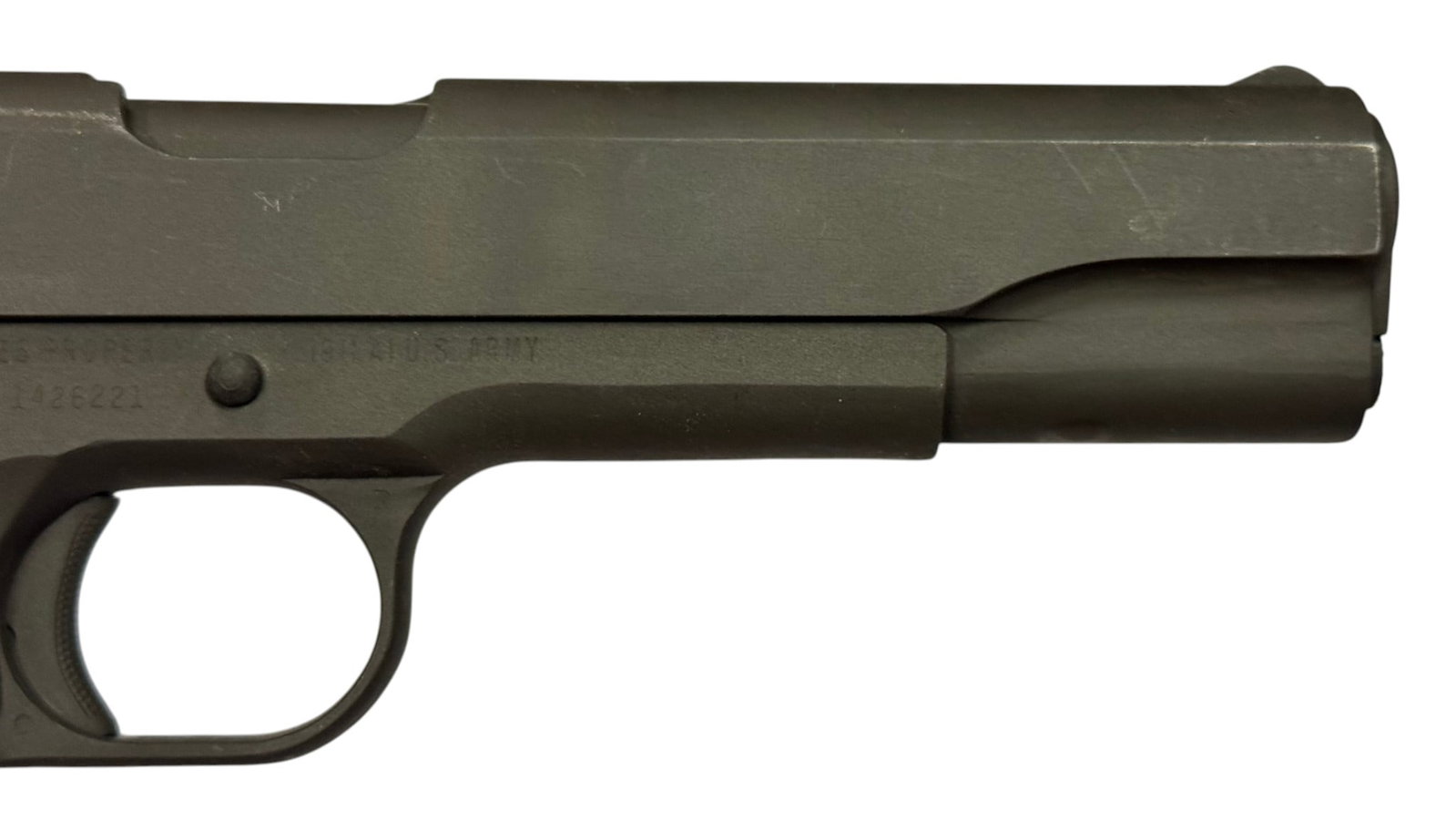 WWII 1943 Remington Rand Model 1911A1 U.S. Military .45 ACP Semi-Automatic Pistol - 7