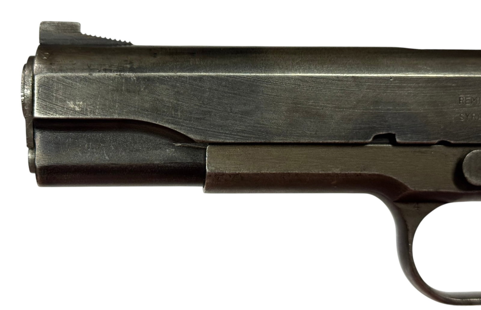 Late WWII Unique "Star Stamped" 1945 Remington Rand Model 1911A1 U.S. Military .45 ACP Pistol - 4