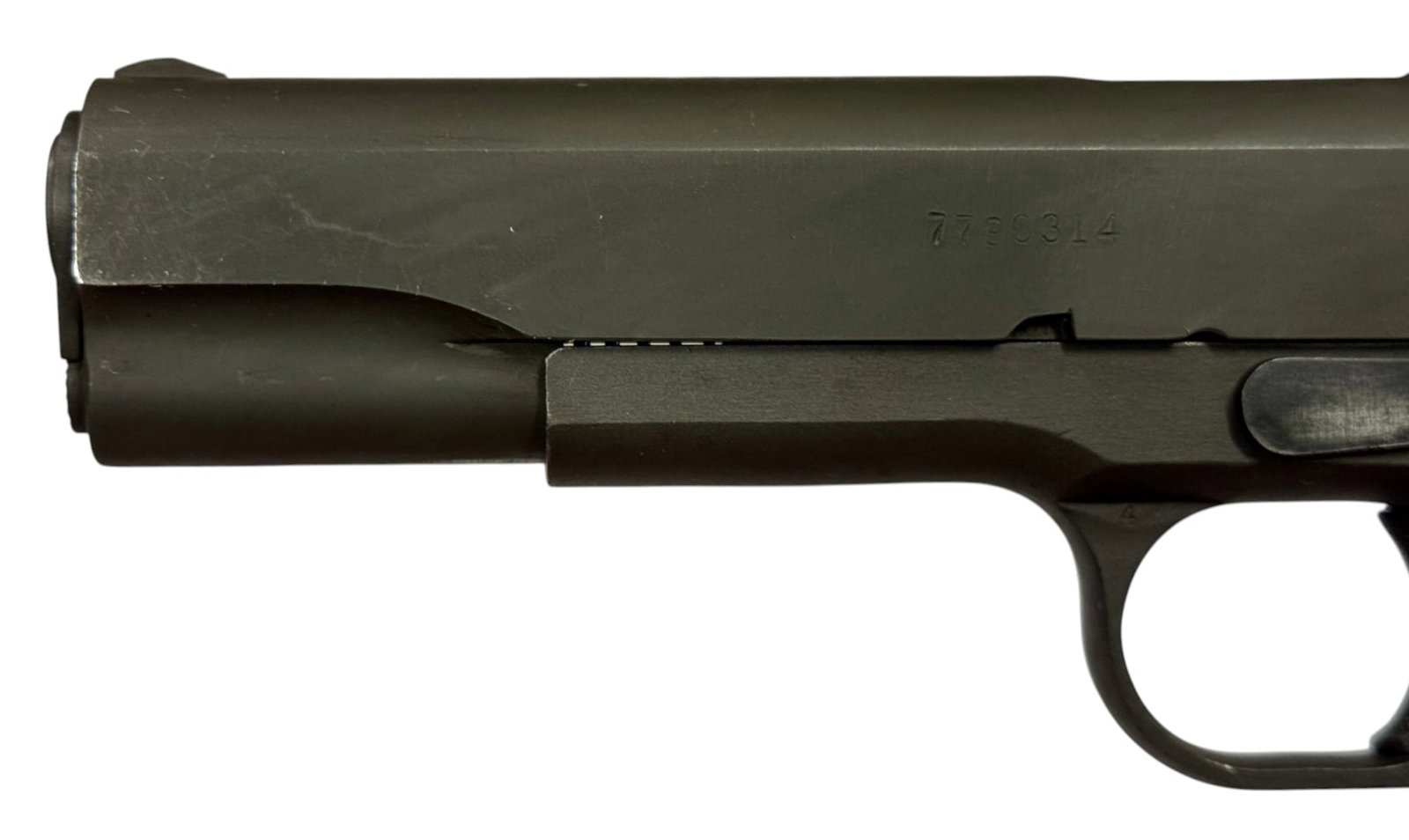Excellent WWII 1944 Remington Rand / Colt Model 1911A1 U.S. Military .45 ACP Semi-Automatic Pistol - 4