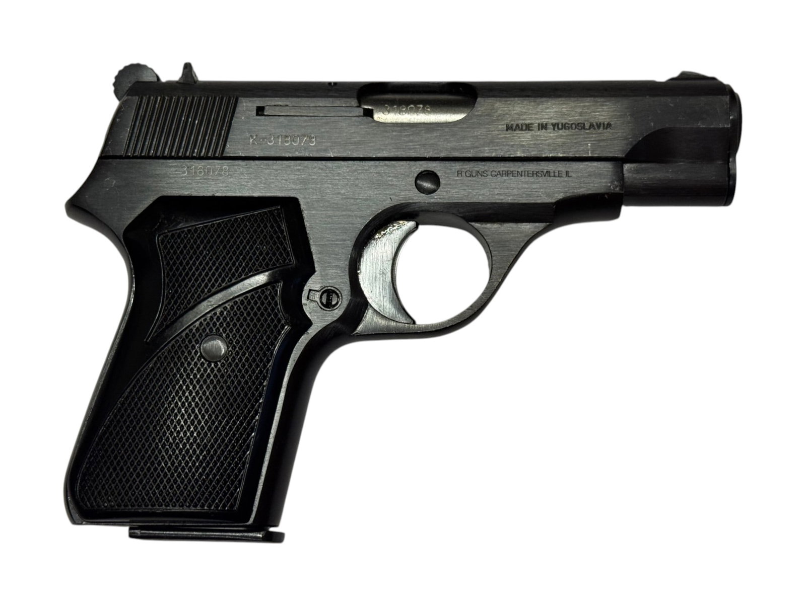 Excellent Yugo Zastava Model 70 (CZ M70) Semi-Automatic .32 ACP Pistol with Holster & 2 Magazines - 5