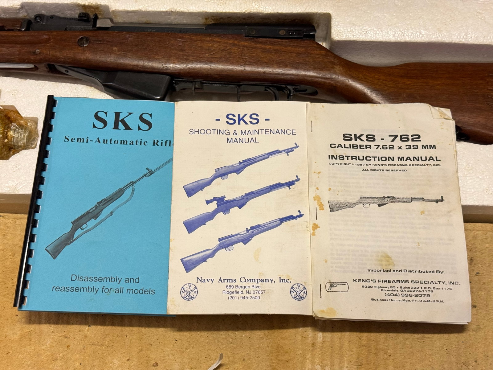 Excellent 1967 Norinco Type 56 Arsenal 26 SKS 7.62x39mm Semi-Automatic Rifle in Box with Accessor... - 2