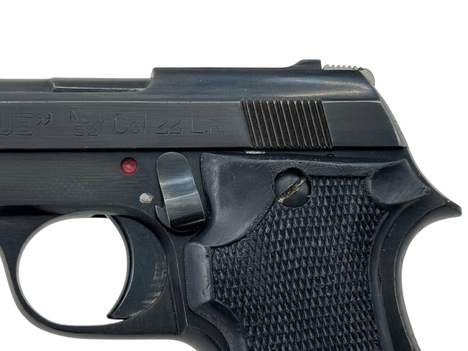 Scarce French Pyreenes "Unique" Model 52 .22 LR Semi-Automatic Pistol - 3