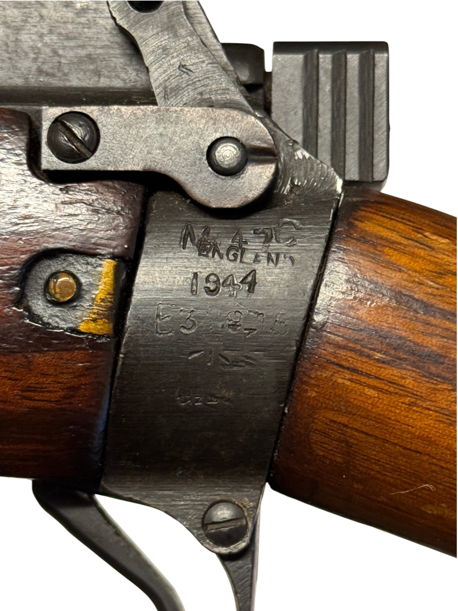 Excellent WWII Enfield No.5 Jungle Carbine Golden State Arms Santa Fe Div. M1943 .303 BRITISH Rifle - 3
