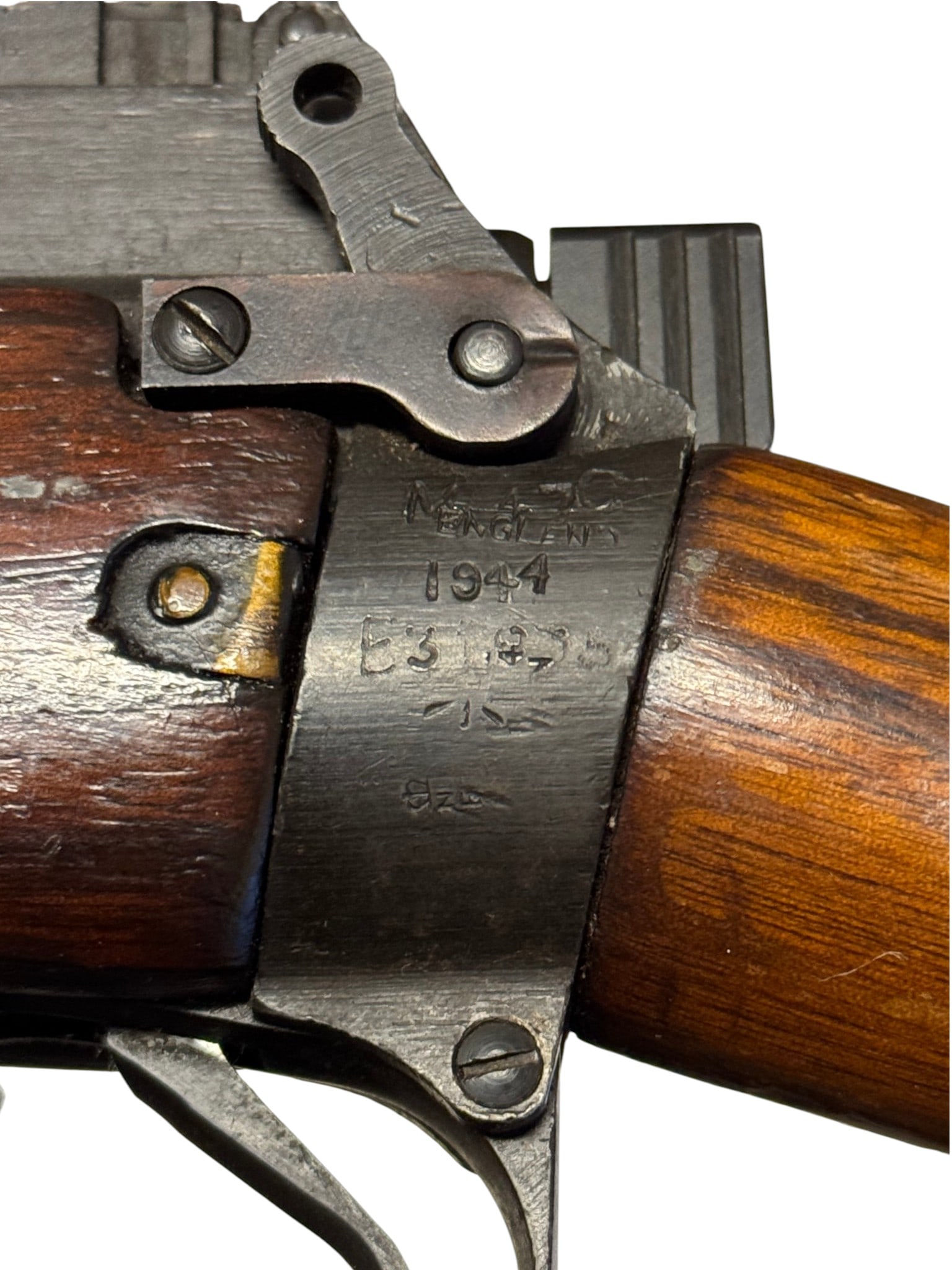 Excellent WWII Enfield No.5 Jungle Carbine Golden State Arms Santa Fe Div. M1943 .303 BRITISH Rifle - 4