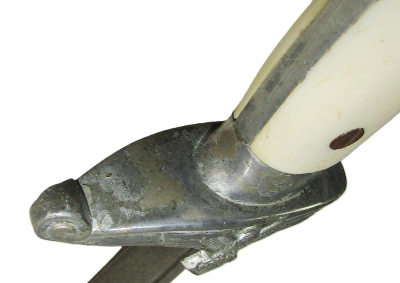Rare & Original WWII German TENO Subordinate’s Enlisted Hewer w/ Matching Scabbard by Carl Eic - 12