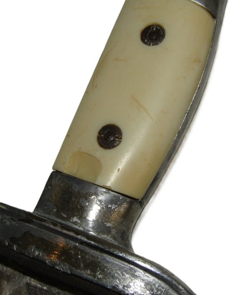 Rare & Original WWII German TENO Subordinate’s Enlisted Hewer w/ Matching Scabbard by Carl Eic - 13