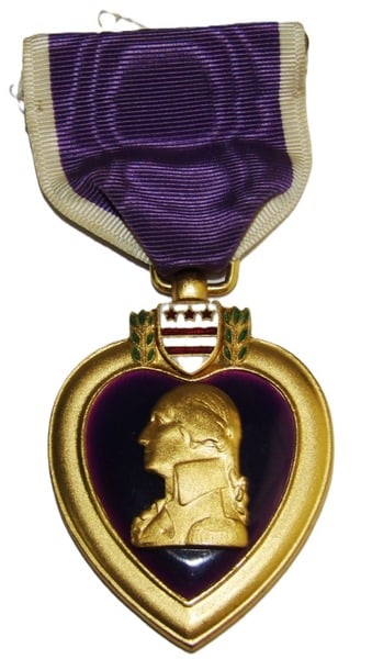 Interesting Named WWI Purple Heart Medal with Early “Fat” Case – Cpl. Fred M. Hild - 3