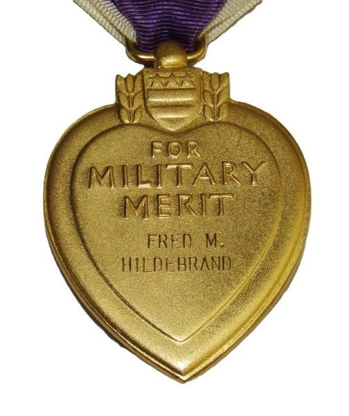 Interesting Named WWI Purple Heart Medal with Early “Fat” Case – Cpl. Fred M. Hild - 5