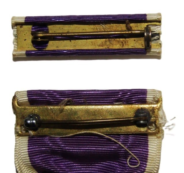 Interesting Named WWI Purple Heart Medal with Early “Fat” Case – Cpl. Fred M. Hild - 6