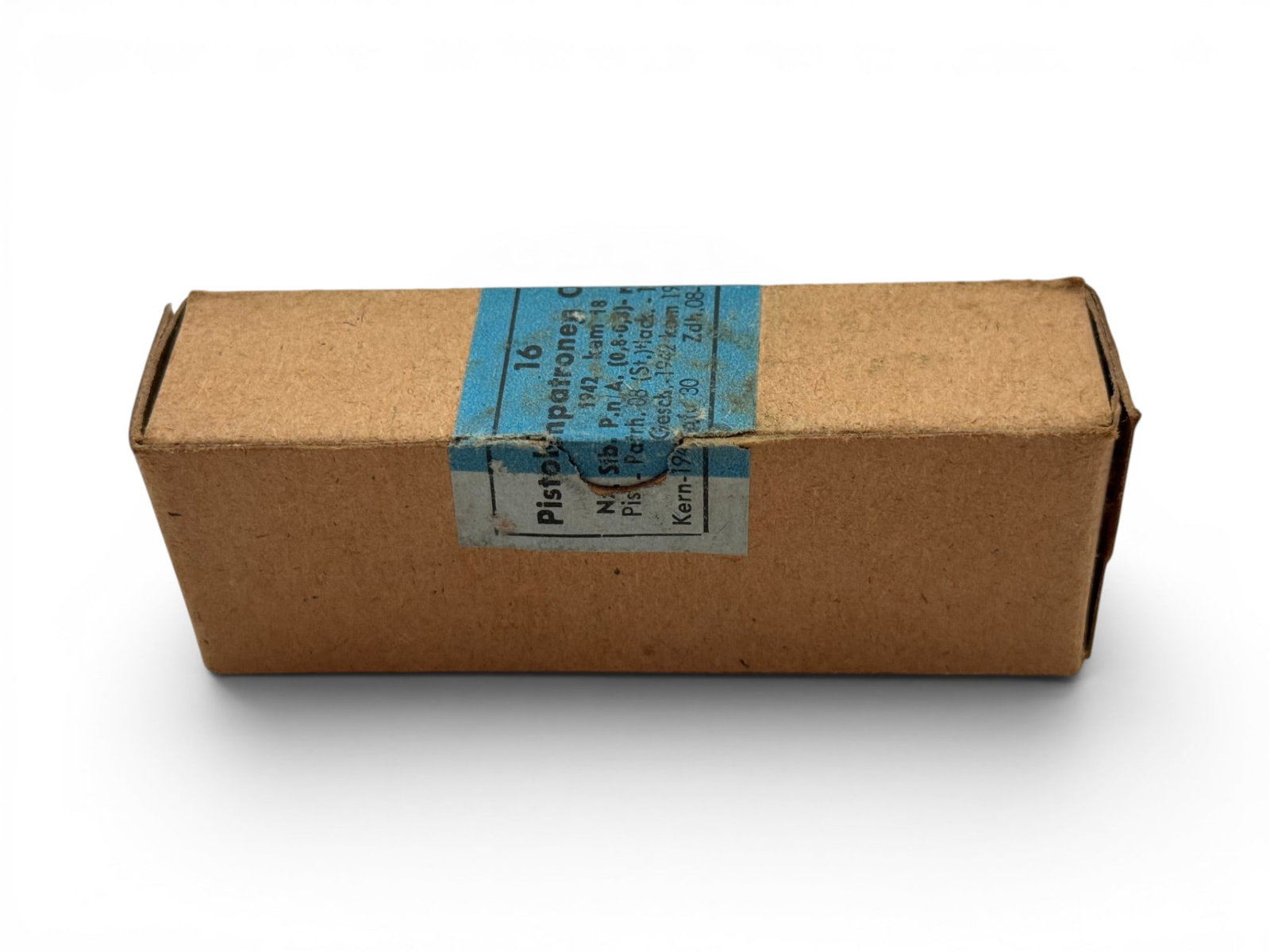 16rds. of Original German WWII 1942 9mm Luger Collectible Ammunition (1 of 5)