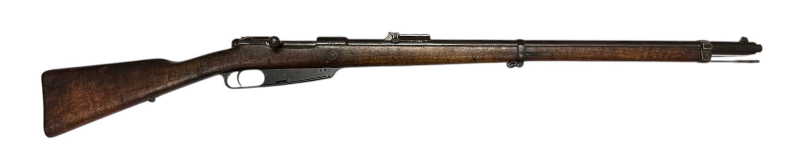 Antique 1890 Loewe Gewehr 88/05 (GEW 88) Ottoman Contract Rifle – Prussian Guard Unit Marked - 2