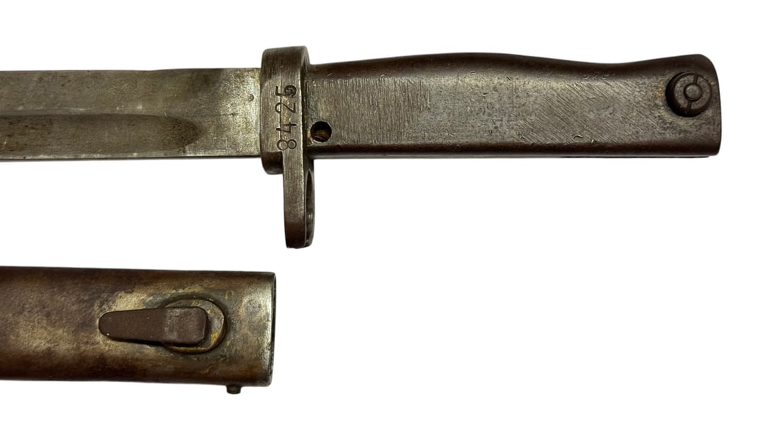 Rare GEW 88 / GEW 98 Ersatz EB9 Bayonet with Scabbard - 2