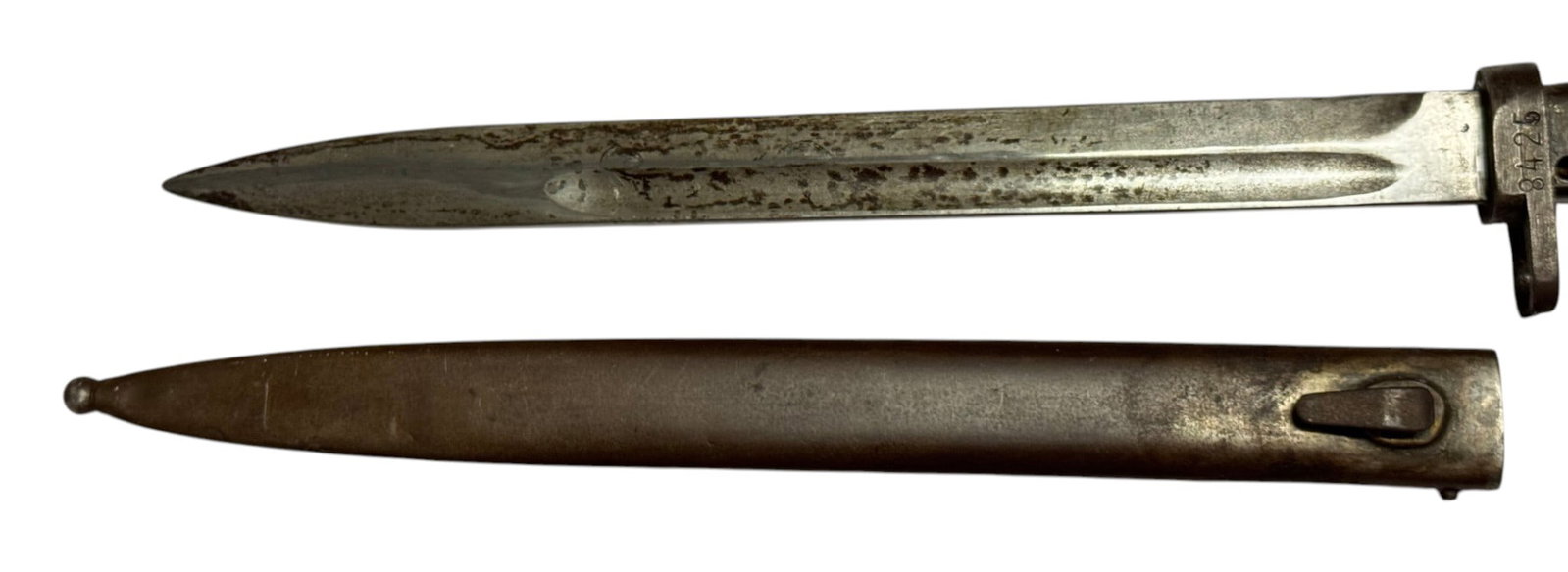 Rare GEW 88 / GEW 98 Ersatz EB9 Bayonet with Scabbard - 3