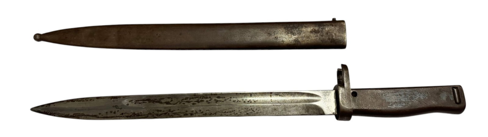 Rare GEW 88 / GEW 98 Ersatz EB9 Bayonet with Scabbard - 4