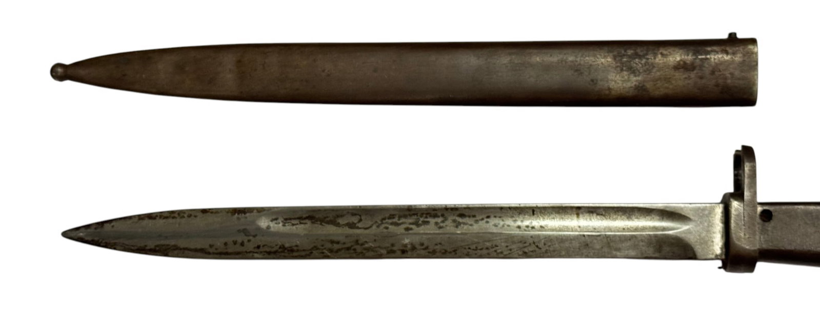 Rare GEW 88 / GEW 98 Ersatz EB9 Bayonet with Scabbard - 6