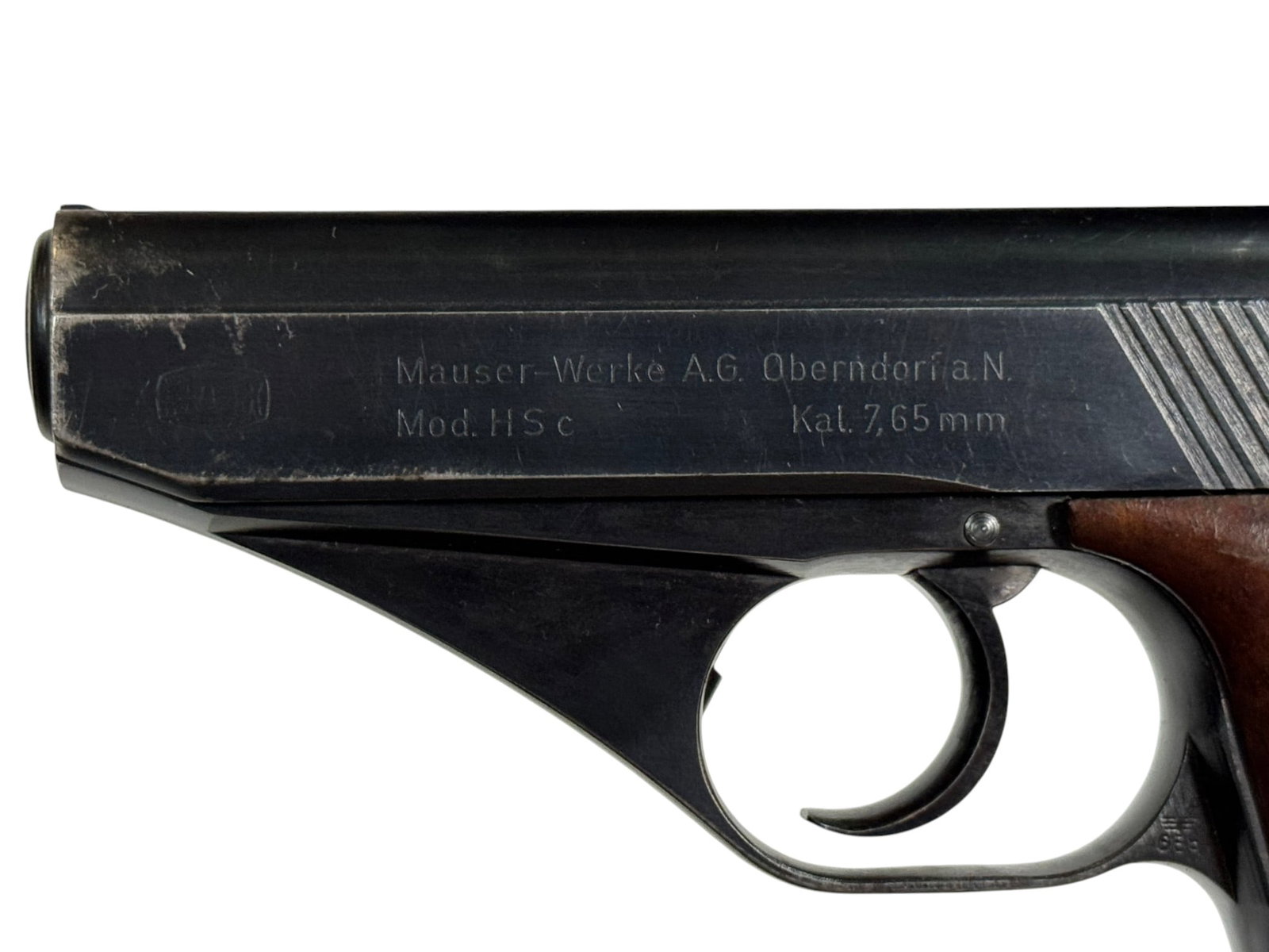Excellent Early WWII 1940 German Nazi Army "Eagle/655" Mauser HSc .32 ACP Semi-Automatic Pistol - 4