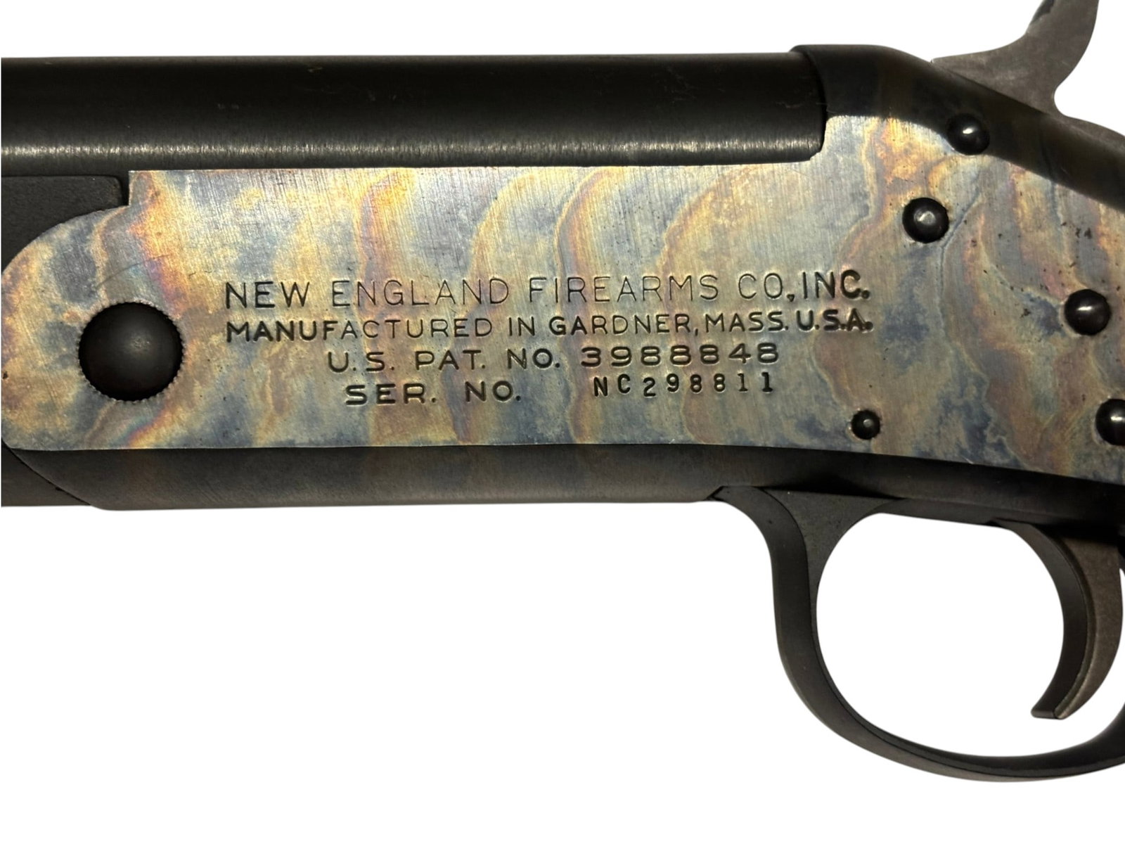 Excellent New England Arms Pardiner Model SB1 Break-Action .410 GA. Single Shotgun - 4
