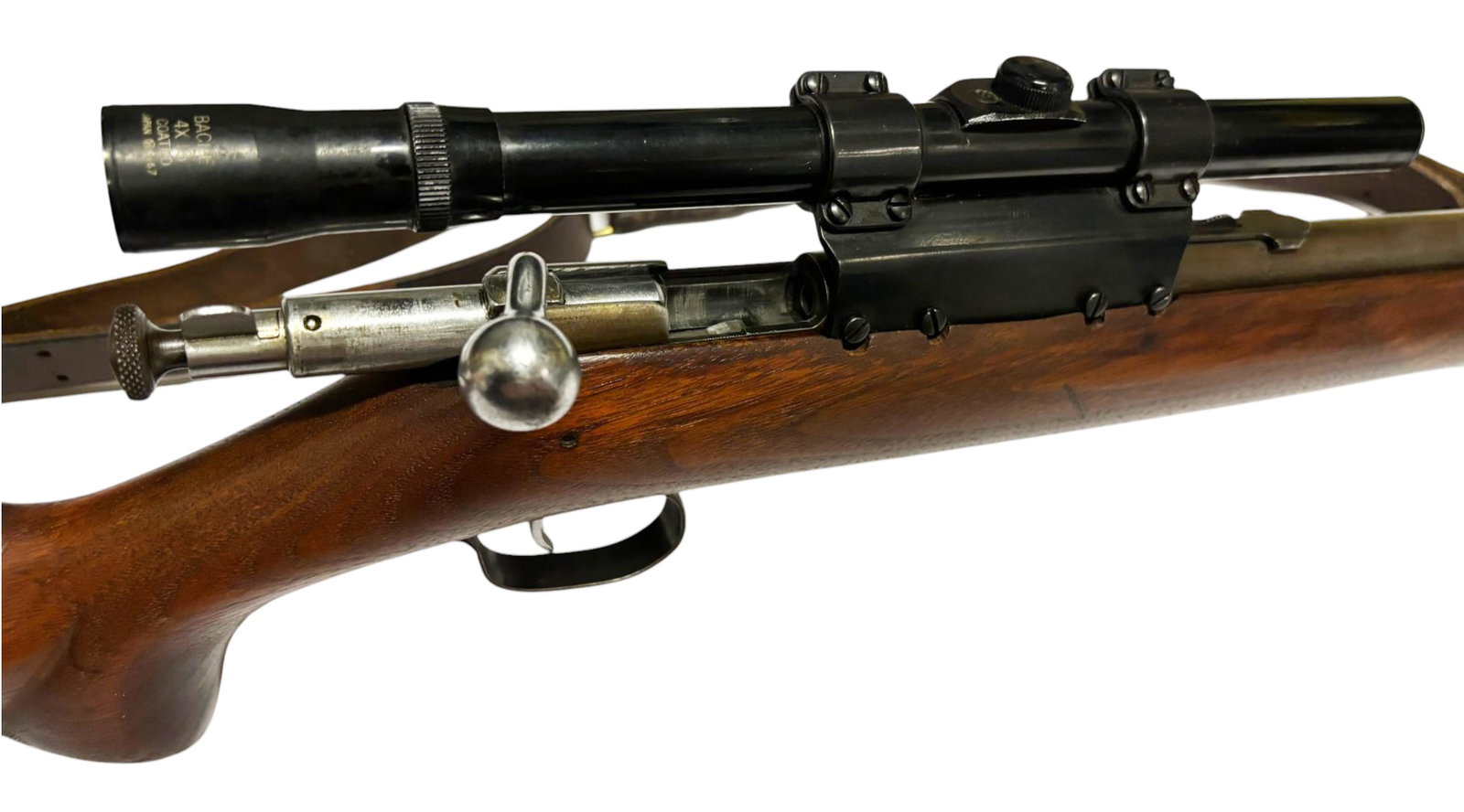 Pre-68 Winchester Model 67-22 Bolt Action .22 S-L-LR Rifle with Scope - 3