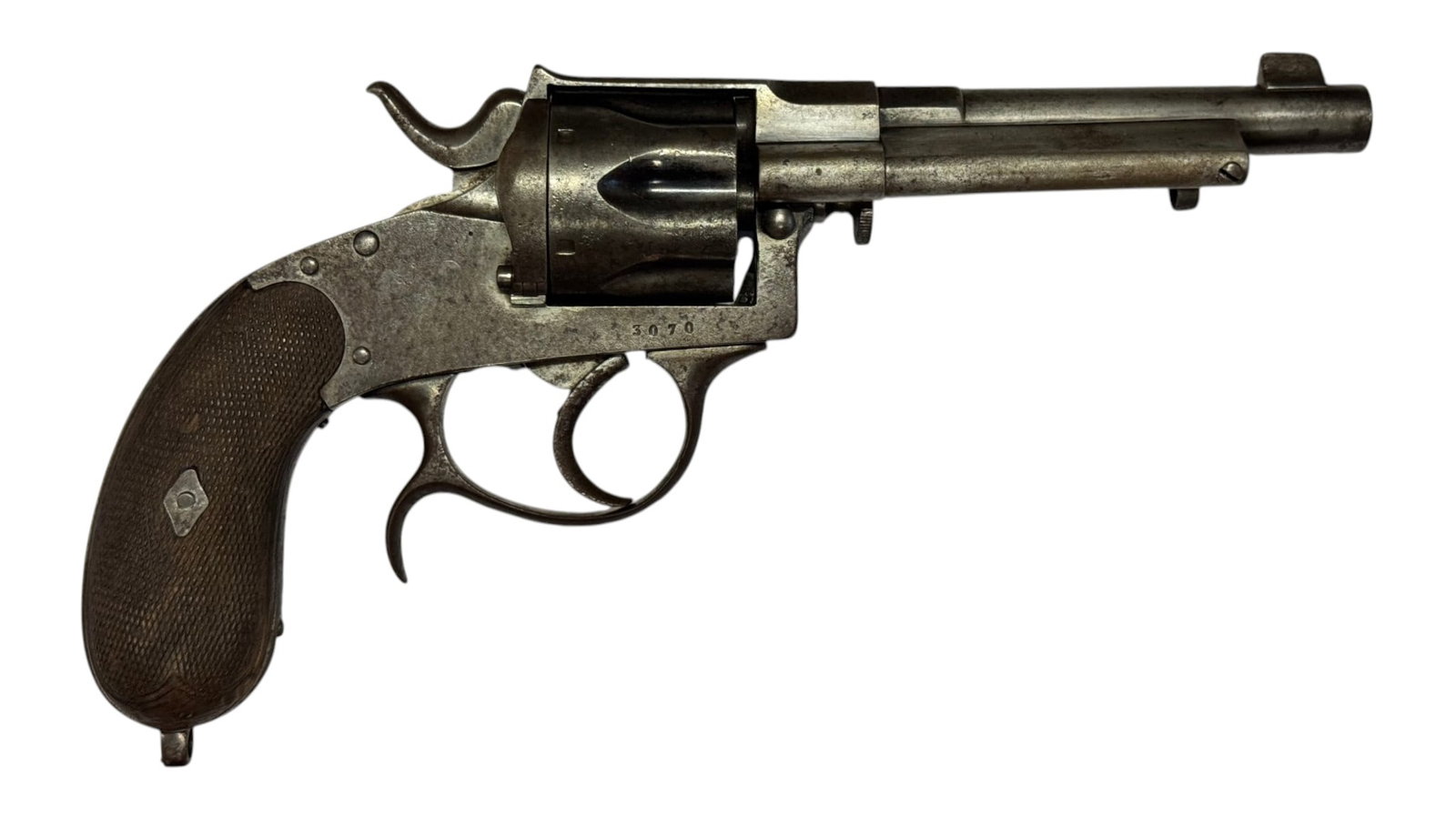 Rare Antique Custom Belgian Private Purchase M1883 Officer's Model 10.6mm Reichsrevolver - 2