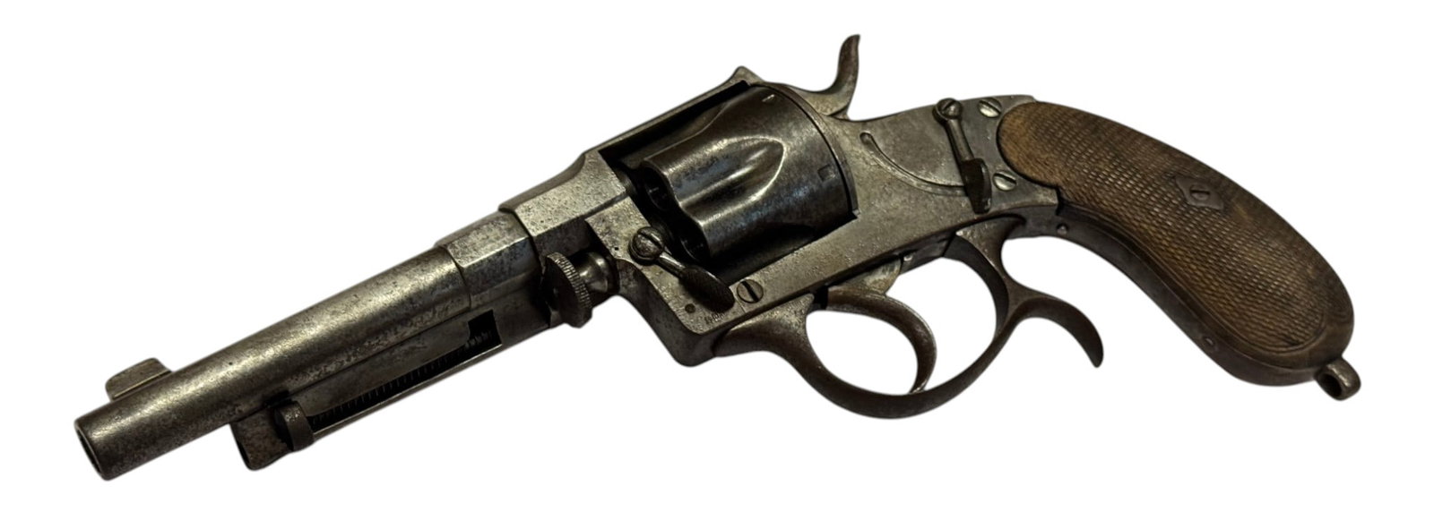 Rare Antique Custom Belgian Private Purchase M1883 Officer's Model 10.6mm Reichsrevolver - 3
