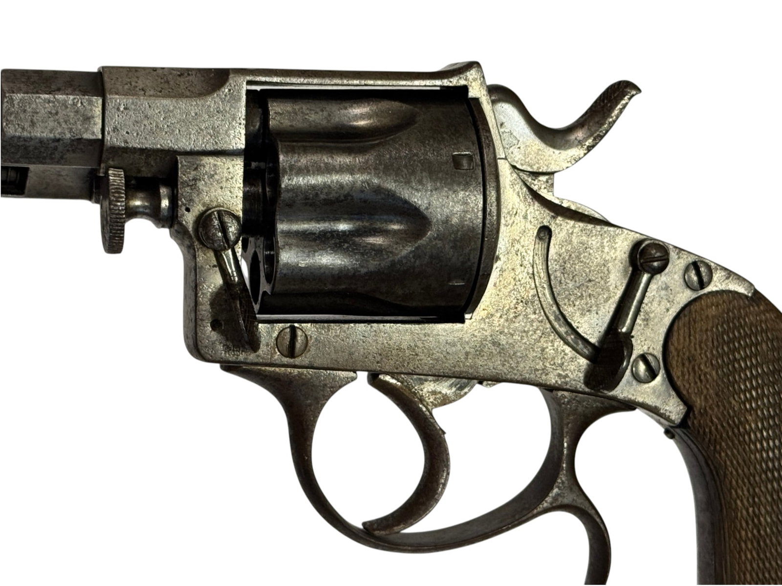Rare Antique Custom Belgian Private Purchase M1883 Officer's Model 10.6mm Reichsrevolver - 7