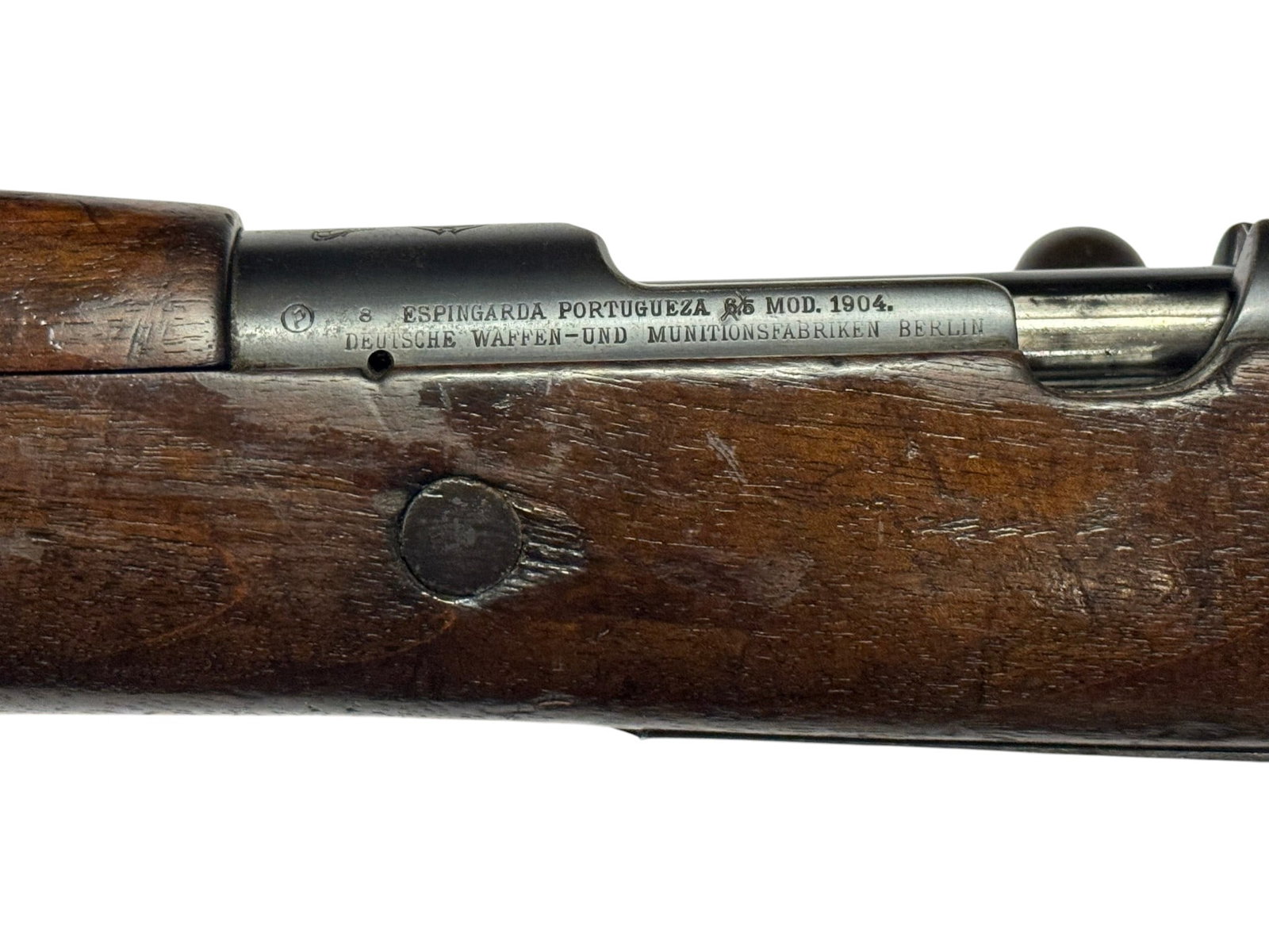 Excellent DWM Portuguese Mauser-Vergueiro M1904/39 8mm MAUSER Bolt Action Rifle - 2
