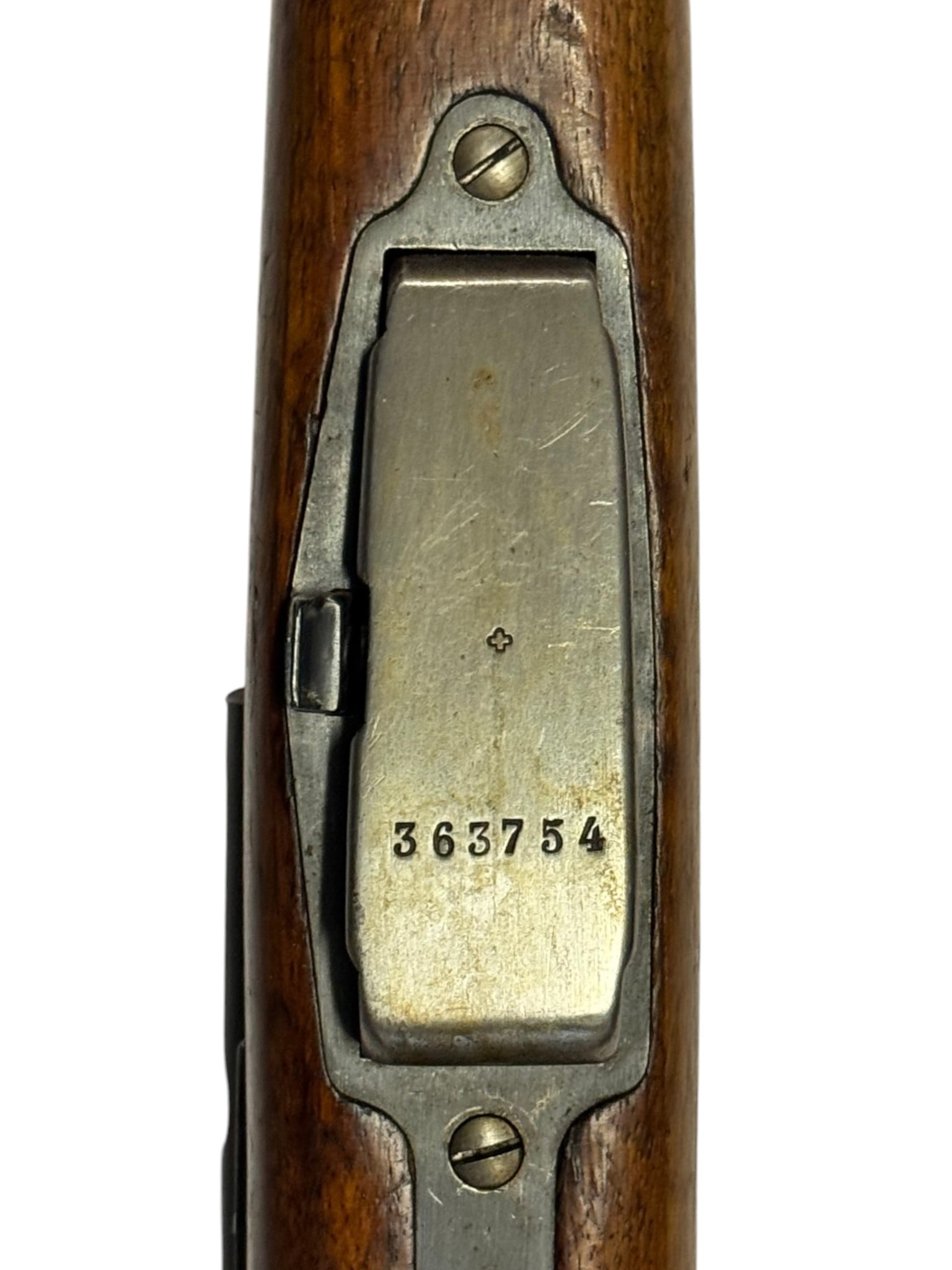 Soldier Marked WF Bern M1896/11 Schmidt-Rubin 7.5mm SWISS Straight Pull Rifle w/ Matching Mag - 9