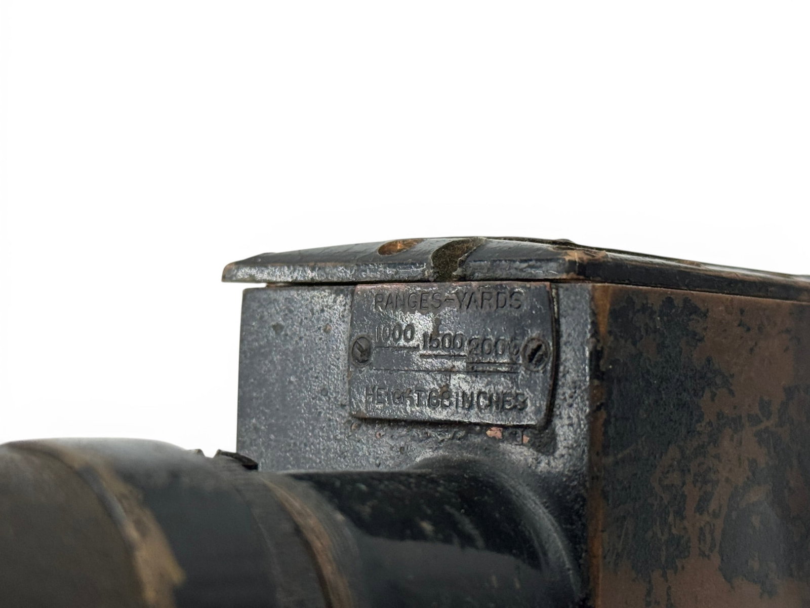 RARE U.S. WWI Warner & Swasey M1913 Musket Sight & Mounting Bracket for M1903 Springfield in Case - 12