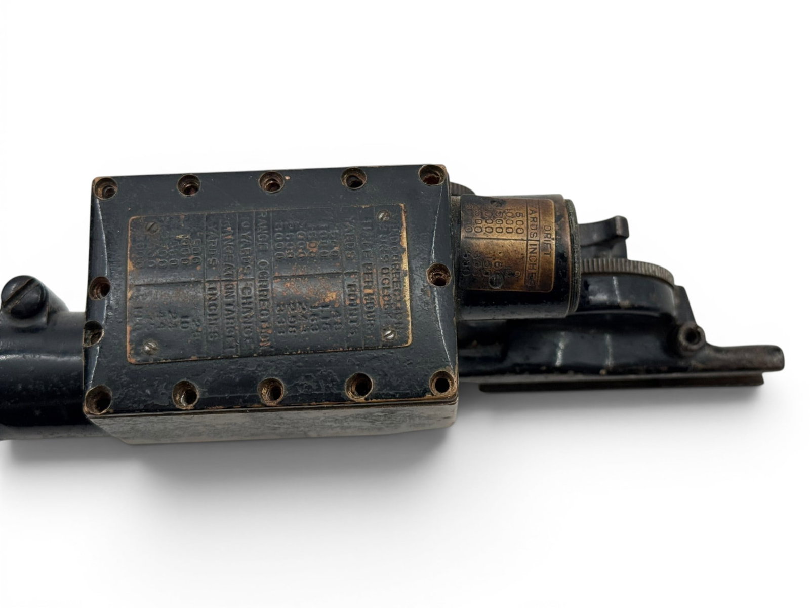 RARE U.S. WWI Warner & Swasey M1913 Musket Sight & Mounting Bracket for M1903 Springfield in Case - 9