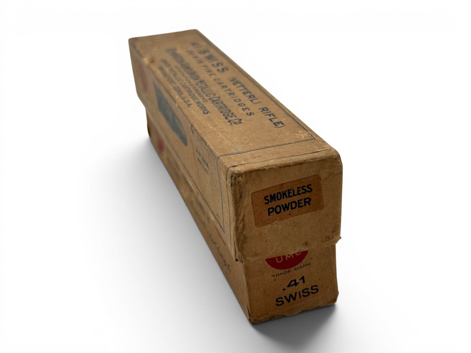 NOS 20rds. of RARE .41 SWISS (Vetterli Rifle) 300gr. Collectible Ammunition by RA-UMC Co. - 2