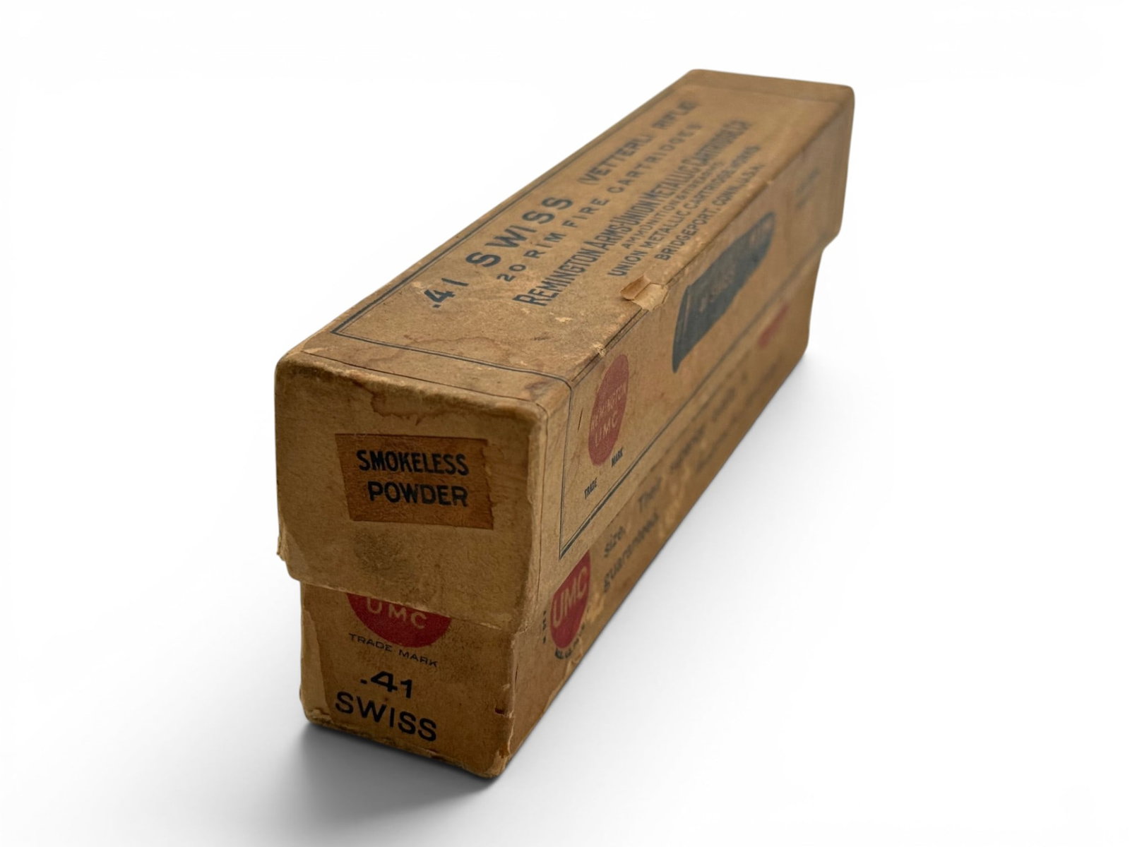 NOS 20rds. of RARE .41 SWISS (Vetterli Rifle) 300gr. Collectible Ammunition by RA-UMC Co. - 3