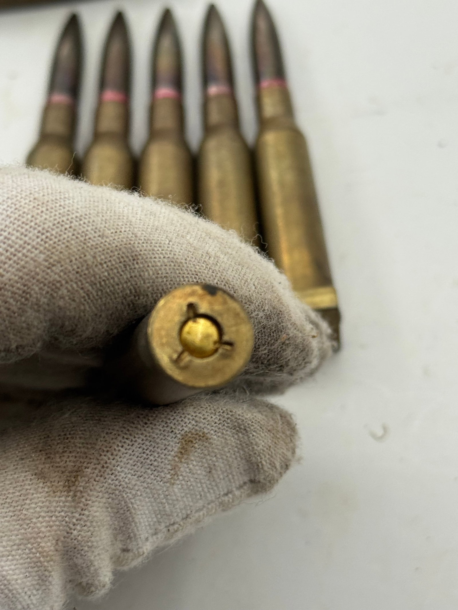 40rds. of 6.5x50 JAP (6.5 JAP) Ammunition on Stripper Clips in Box + 5 Shot Brass - 8