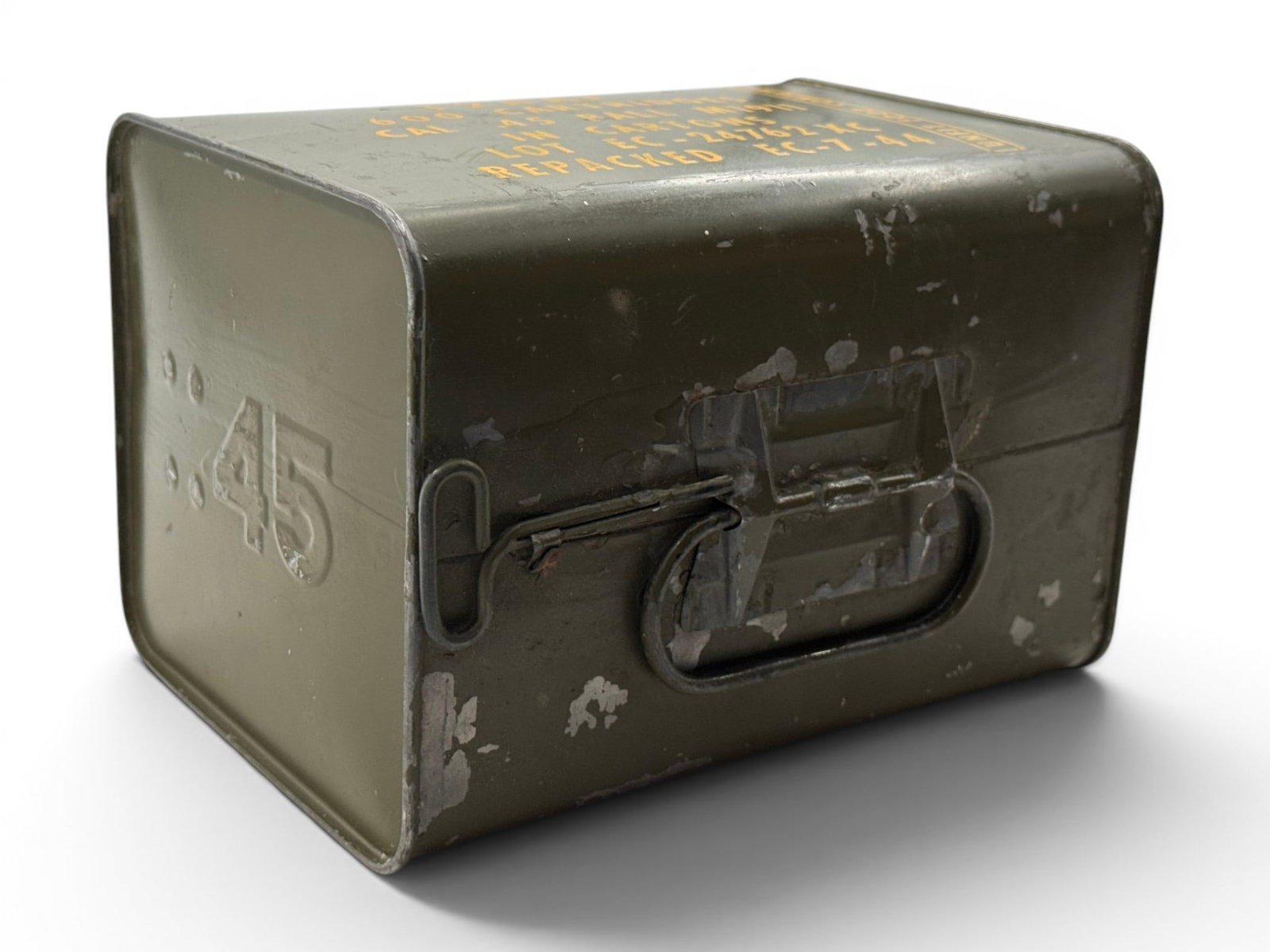 Rare Sealed WWII 600rd. Can of .45 ACP BALL M1911 in Cartons  - 2