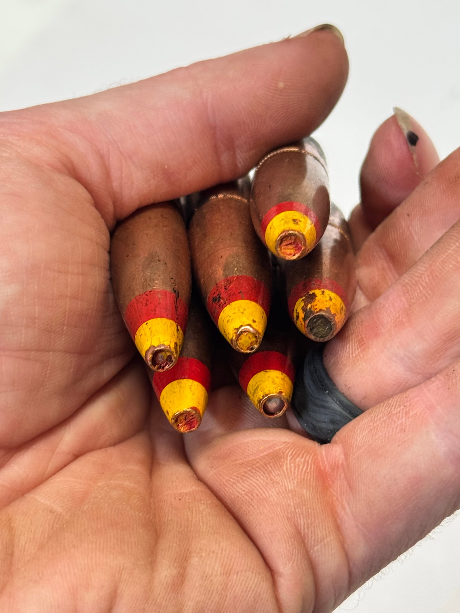 RARE 10qty. of .50 BMG Military Spotter Bullets for Reloading - 3