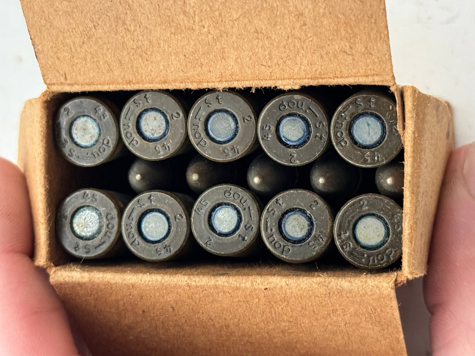 RARE Collectible 15rds. of German WWII MP44 7.92x33mm (8mm KURZ) Ammunition - 2