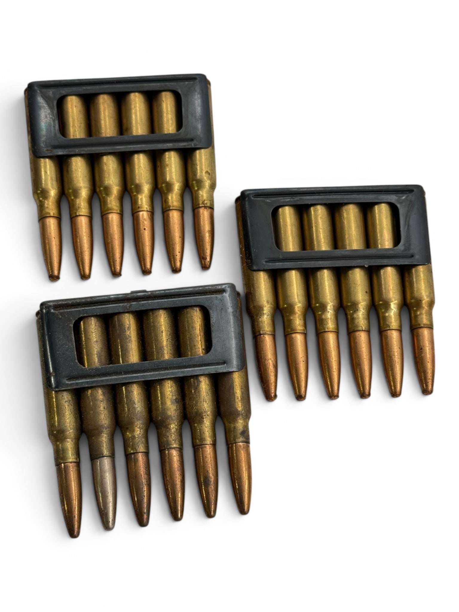18rd. Box of 1939 SMI 7.35x51mm CARCANO Military Surplus Ammunition on Clips - 3