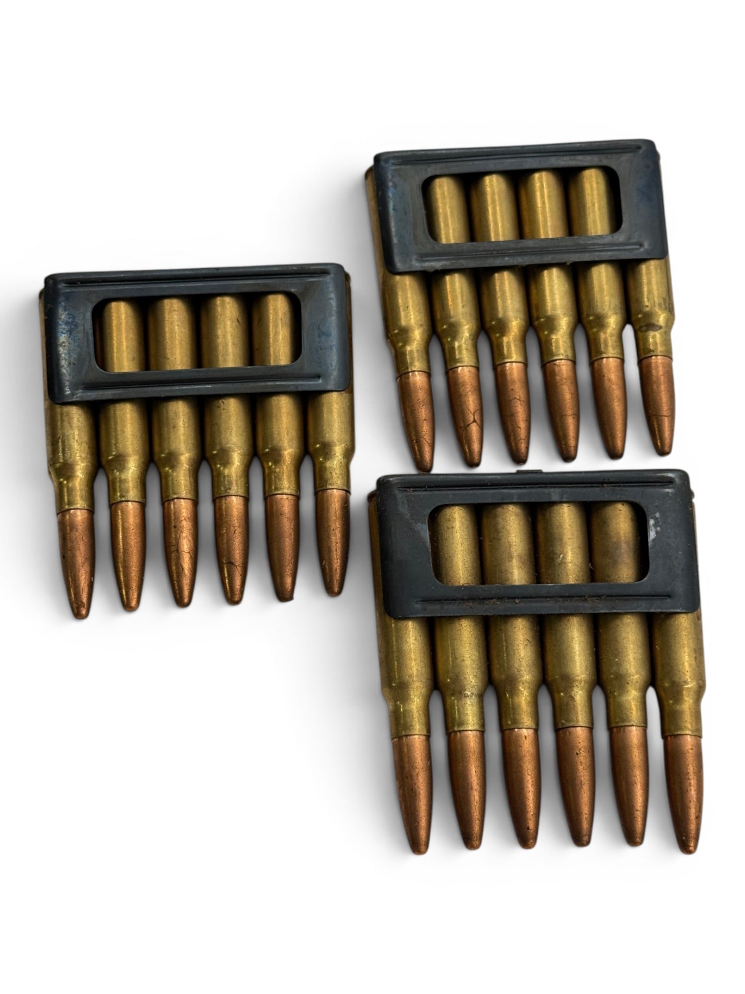 18rd. Box of 1939 SMI 7.35x51mm CARCANO Military Surplus Ammunition on Clips - 3