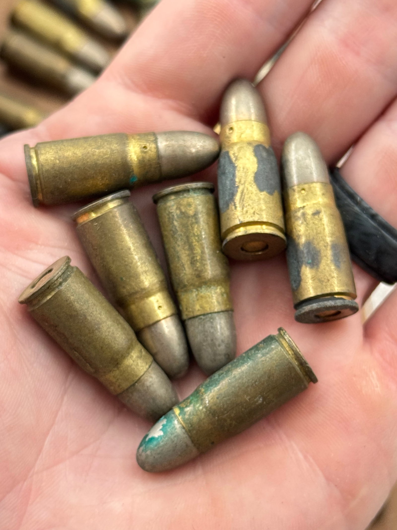 50rds. of 8mm NAMBU Copper/Nickel Military Surplus Ammunition - 3
