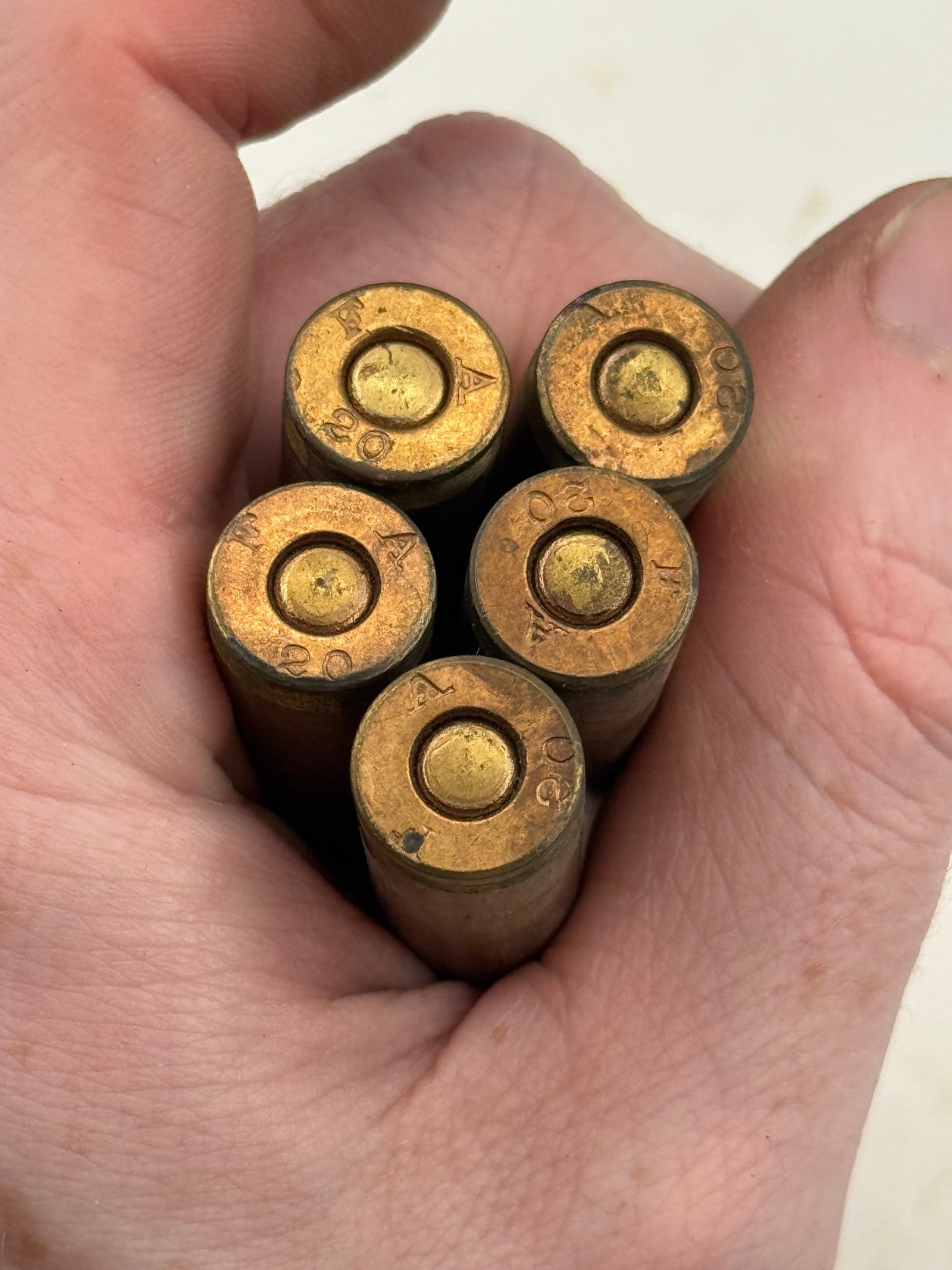 Rare Lot of .30-06 Experimental 1920 Frankford Arsenal Aluminum 49gr. Bullets & Cartridges - 3