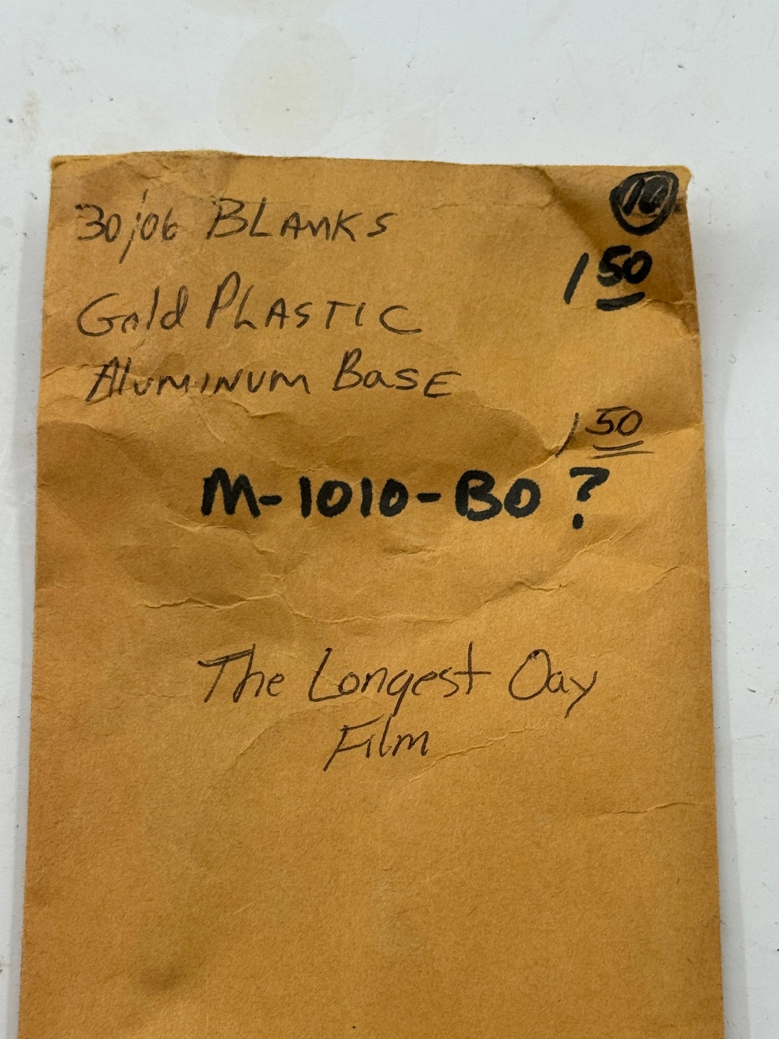 Rare Lot of French .30-06 SPRG. Blank Cartridges used in "The Longest Day" Film - 5