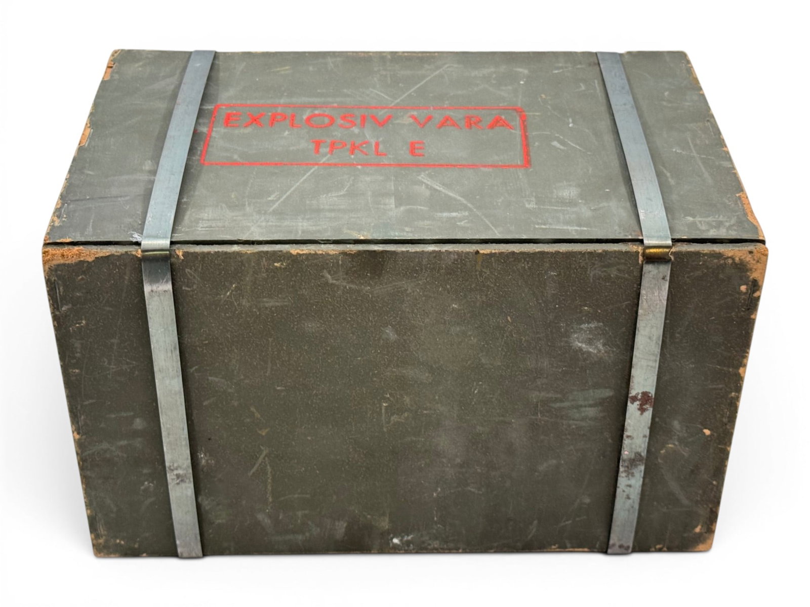 Rare Collectible Sealed Crate of 864rds. Of 9x19 Swedish K Training Ammunition - 5