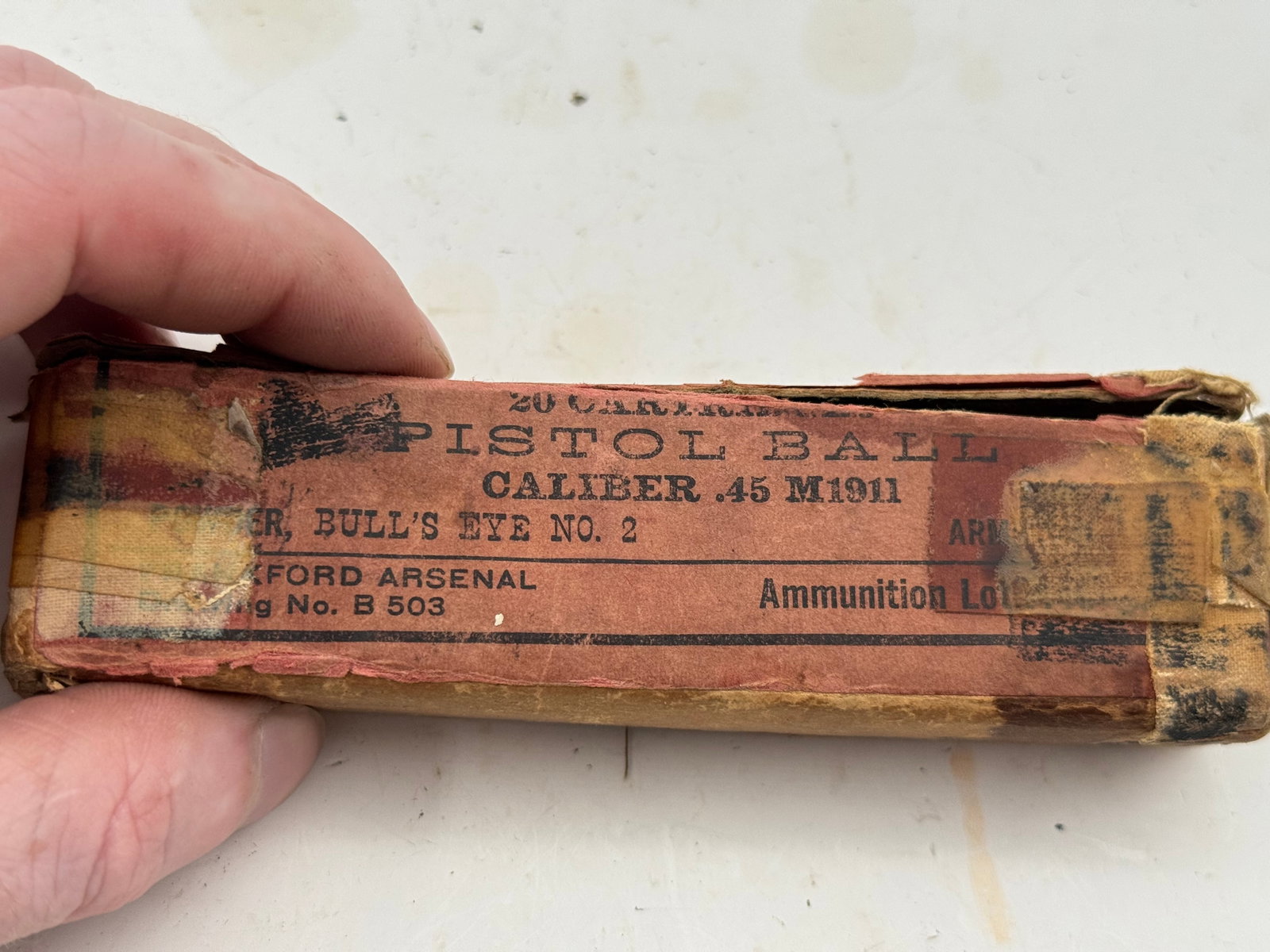 Collectible 18rds. of .45 AUTO M1911 BALL Cartridges Frankford Arsenal Ammunition - 2