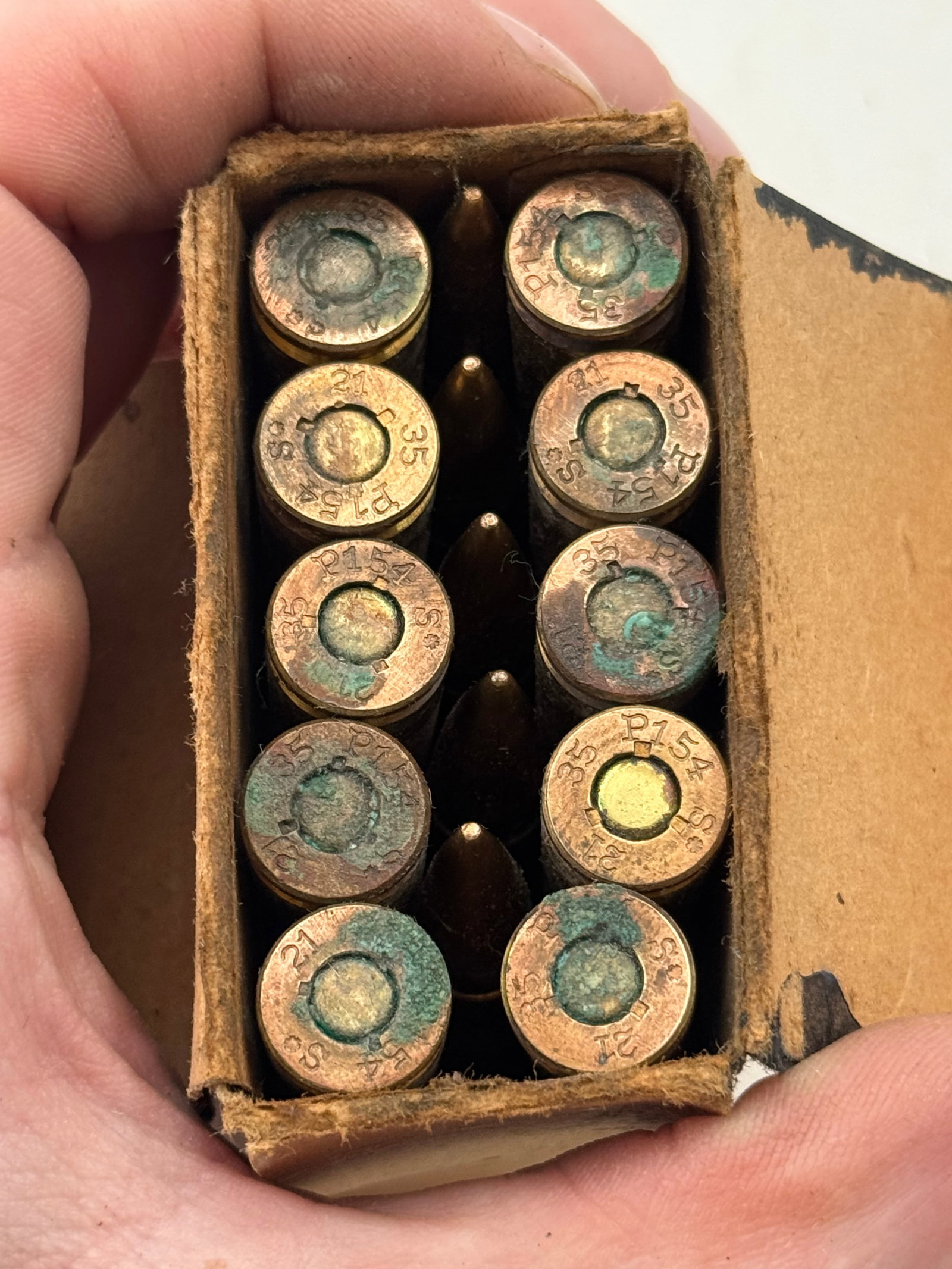 15rds. of 8mm Mauser Military Surplus Ammunition in Box - 4