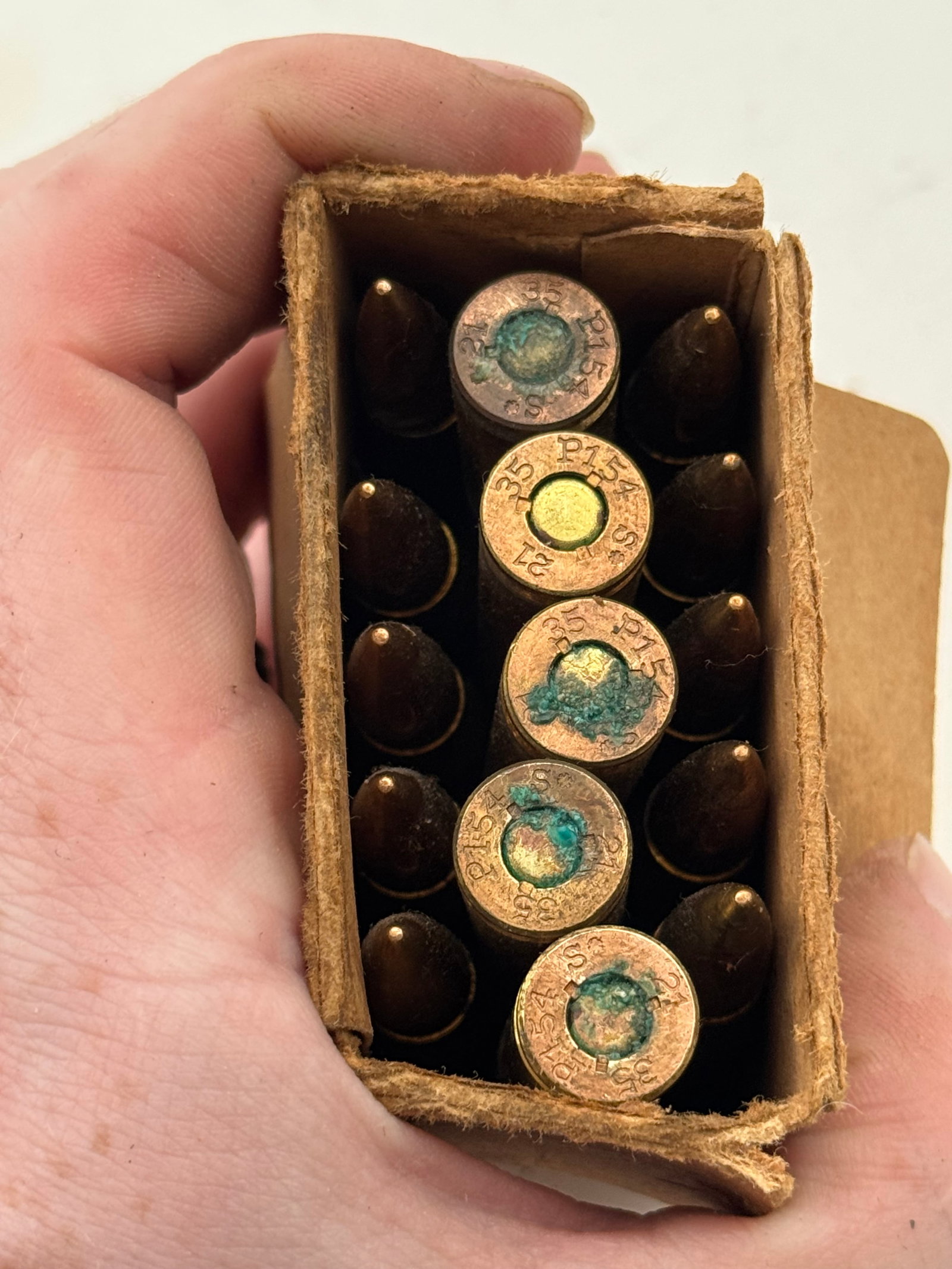 15rds. of 8mm Mauser Military Surplus Ammunition in Box - 4