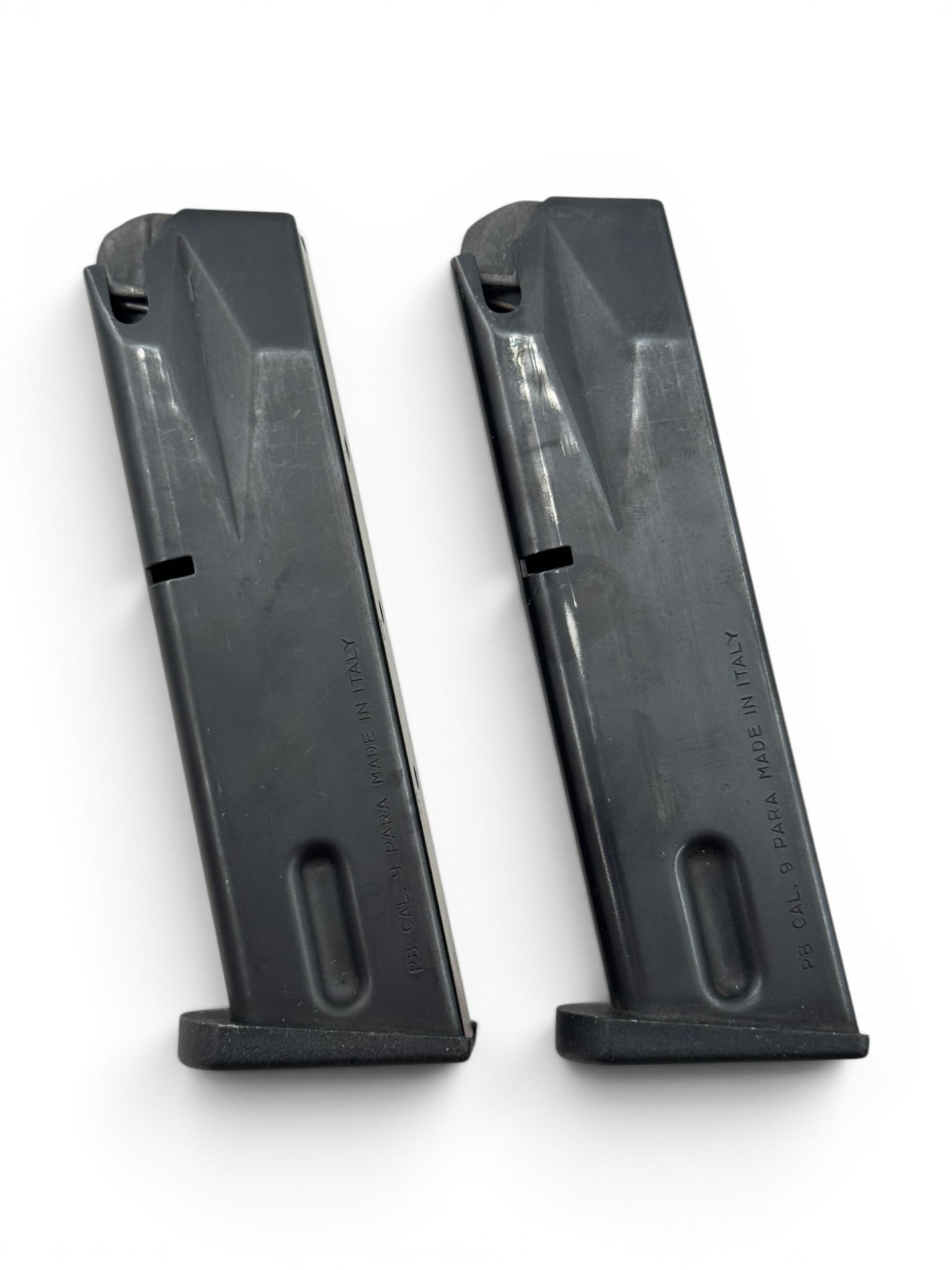 (2) 15-Round Genuine Italian PB Beretta 92/92FS/M9 Pistol Magazines - 2